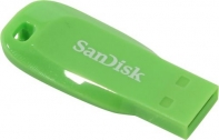 купить SanDisk Cruzer Blade 32GB Electric Green; EAN: 619659146948 в Алматы фото 2
