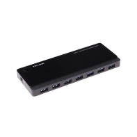Купить USB Хаб Tp-Link UH720 <7-портовый концентратор USB 3.0 с 2 заряжающими портами, адаптер питания в комплекте> Алматы