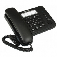 купить Panasonic Телефон проводной KX-TS2352RUB (чёрный)  в Алматы фото 2