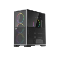 купить Корпус 1Stplayer Infinite IF8, midi Tower, E-ATX, m-ITX, Black, 3x3.5*/3x2.5*, 2xUSB, USB-C в Алматы фото 2