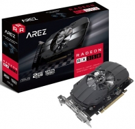 купить Видеокарта ASRock PHANTOM GAMING RADEON RX550 2Gb GDDR5 128 bit 1183 MHz/6000 MHz, 1xDVI, 1xHDMI, 1xDisplayPort. Шаровый подшипник вентилятора, Контроль температуры и скорости вентилятора, Поддержка разрешения 5K: 5120 x 2880                          в Алматы фото 1