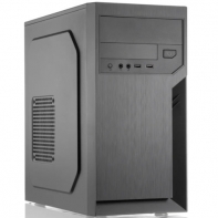 Купить Компьютерный корпус Foxline FL-702, PSU 450W 8cm, w/2xUSB2.0, black, mATX Алматы