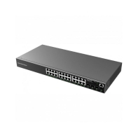 купить Grandstream GWN7803, Enterprise Layer 2+ Managed Network Switch, 24-ports Gigabit Ethernet, 4-SFP, Desktop, wall-mount, or rack-mount в Алматы фото 3