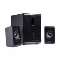 купить Акустическая система, Microlab, M501, 2.1, 10Вт (2.5Вт*2 5Вт), Выход 2RCA, Вход 2RCA, Чёрный в Алматы фото 1