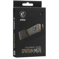 купить 2000Gb SSD MSI M.2 2280 Gen5x4 NVMe 2 SPATIUM M570 S78-440Q560-P83 в Алматы фото 3