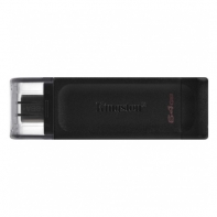 купить USB Флеш 64GB 3.0 Kingston DT70/64GB черный в Алматы фото 2