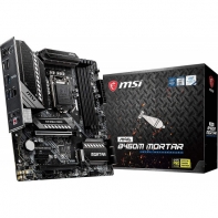 купить Материнская плата MSI MAG B460M MORTAR LGA1200 B460 4xDDR4 6xSATA3 RAID 2xM.2 HDMI DP mATX в Алматы фото 1