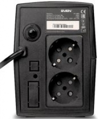купить Источник бесперебойного питания SVEN Pro 600, 360Вт, 2 евро розетки /  в Алматы фото 3