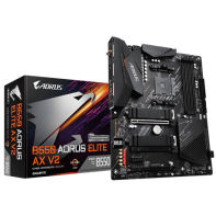 купить Сист. плата Gigabyte B550 AORUS ELITE AX V2,B550,AM4,4xDIMMDDR4,3xPCI-E x16, xPCI x1,2xM.2,4xSATA,DP,HDMI,WIFI6,ATX BOX в Алматы фото 1