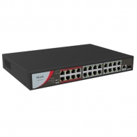 купить Коммутатор PoE неуправляемый HiLook NS-0326P-230(B) с 24 портами Fast Ethernet в Алматы фото 1