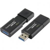 купить USB-накопитель, Kingston, DT100G3 16GB, USB 3.0, 5000 Мбит/сек, Чёрный в Алматы фото 1