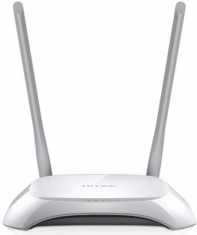 купить Маршрутизатор беспроводной 300M Tp-Link TL-WR840N(RU) <300Mbps Wireless N Router, 4port Switch, 2T2R, 2.4GHz, 802.11n/g/b, 2 внешние антенны, MediaTek MT7628N, MediaTek MT7628N, FLA: 4MB, RAM: 32MB> в Алматы