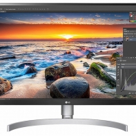 купить Монитор LG 27UL650-W, Цвет Серебристный/Черный, Диагональ 27*, Тип матрицы IPS, Максимальное разрешение 3840x2160 Ultra HD 4K,  Время отклика 5 мс, Соотношение сторон 16:9, Яркость 350cd/m2, Угол обзора 178°/178°, Контрастность 1000:1, Динамическая к в Алматы фото 1
