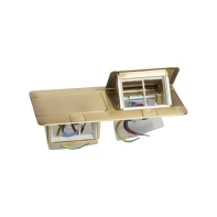 купить Legrand 054018 Выдв. блок 8(2х4)мод. латунь в Алматы фото 1
