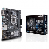 купить Сист. плата Asus PRIME B360M-K, B360, S1151, 2xDIMM DDR4, 1xPCI-E x16, 2xPCI-E x1, 1xM.2, 6xSATA, DVI-D, VGA, mATX в Алматы фото 1