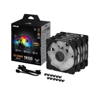 купить Вентилятор для корпуса ASUS PRIME MR120 FAN ARGB BLACK 3IN1 120x120x28 MR120-1/BK/3 IN 1// в Алматы фото 3