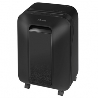 купить Шредер Fellowes&reg; Powershred&reg; LX201, черный, DIN P-5, 2х12 мм, 12 лст., 22 лтр., Jam Proof&trade;, SafeSens в Алматы фото 2