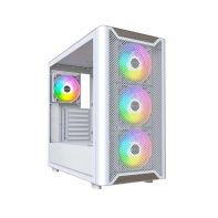 Купить Корпус Montech XR Wood (W) ATX/Micro-ATX/Mini-ITX 2xUSB3.0 1xType-C 1xAudio 1xMic Белый в Алматы