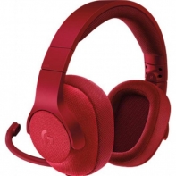 купить Гарнитура игровая Logitech G433 FIRE RED (красный) в Алматы фото 2