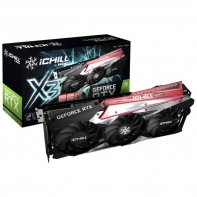 купить Видеокарта Inno3D GeForce RTX3060 Ti ICHILL X3 RED LHR 8Gb GDDR6 HDMI 3xDP C306T3-08D6X-1671VA39H в Алматы фото 2