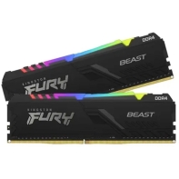 Купить Оперативная память Kingston FURY Beast Black RGB KF432C16BB12AK2/32 32 ГБ Алматы
