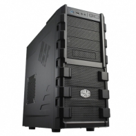 купить Компьютерный корпус, Cooler Master, HAF 912 (RC-912-KKN1), ATX, Mid Tower, USB Hub, HD-Audio, Чёрный, Окно для установки/снятия кулера процессора без демонтажа материнской платы, Нижнее расположение Б/П, Без Б/П в Алматы фото 1