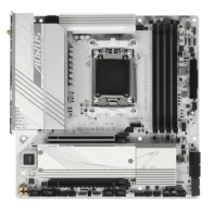 Купить Материнская плата GIGABYTE B650M A ELITE AX ICE, AM5, B650, PCIe4.0, HDMI+DP, 4xDDR5, 2.5GLAN, mATX Алматы
