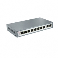 купить Коммутатор PoE  8-портовый ONV POE31108PL <8 10/100Mbps PoE, 2 порта FE RJ45, бюджет мощности PoE 130W, Adapter External 110W> в Алматы фото 1