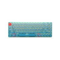 Купить KeyBoard  Bluetooth, Aula H68, BT/wireless/Type-C, mechanical, blue Алматы