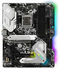 купить Материнская плата ASRock Z390 STEEL LEGEND S1151 4xDDR4 6xSATA3 2xUM.2 HDMI DP ATX в Алматы фото 2
