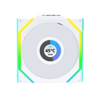 Купить Вентилятор для корпуса Lian Li UNI FAN SL WIRELESS LCD 120mm No controller White G99.12RSLLCD1W1W.00 Алматы
