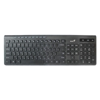 купить Клавиатура Genius RS2,SlimStar 7230,RU,BLK,!2.4GHZ,KB 31310021402 в Алматы фото 1