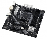 купить Материнская плата ASRock A320M PRO4-F AM4 4xDDR4 4xSATA3 2xM.2 D-Sub DVI HDMI mATX в Алматы фото 2