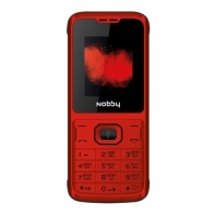 купить Мобильный телефон Nobby 110 красно-чёрный в Алматы фото 1