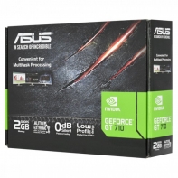купить Видеокарта ASUS GeForce  GT710 2Gb 64bit GDDR5 D-Sub DVI HDMI PCI Express 2.0 GT710-SL-2GD5-DI в Алматы фото 2