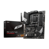 купить Материнcкая плата MSI PRO X670-P WIFI sAM5 X670 4xDDR5 HDMI DP M.2 WiFi BT ATX в Алматы фото 3