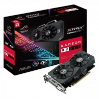 купить Видеокарта ASUS RX560, ROG-STRIX-RX560-O4G-GAMING, 4Gb/128bit, GDDR5, DVI-D, HDMI 2.0, DP 1.4, BOX в Алматы фото 2