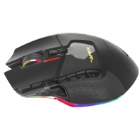 купить Лазерная игровая мышь Patriot Viper V570 RGB PV570LUXWAK Blackout Edition <13 программируемых кнопок, Настраиваемая светодиодная подсветка, Керамические ножки> в Алматы фото 3