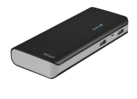 купить Зарядное устройство Trust  UR PRIMO POWERBANK 10000 - BLACK в Алматы фото 2