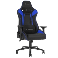 купить Игровое кресло Sharkoon Elbrus 3 Black/Blue <Cинтетическая кожа, Газлифт 4, подлокотник 3D> в Алматы фото 1