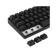 купить Клавиатура Royal Kludge RK61, mechanical, Red switch, 2,4/BT/cable, 61 keys EN/RU, Black в Алматы фото 2