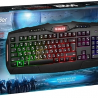 купить Клавиатура проводная игровая Defender Goser GK-772L, ENG/RUS, USB, RGB подсветка в Алматы фото 1