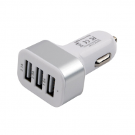 Купить Зарядное устройство автомобильное Cablexpert MP3A-UC-CAR17, 12V->5V 3-USB, 2.1/2/1A Алматы