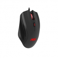 купить Мышь игровая AOC GM200 6 кн. 4200 dpi, USB2.0 кабель 1.8 м Черный GM200DREE в Алматы фото 2