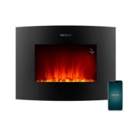 Купить Камин электрический настенный Cecotec ReadyWarm 2250 Curved Flames Connected черный Алматы