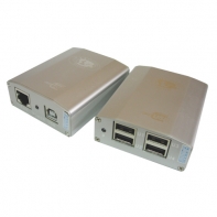 купить USB RJ45 Extender(USB удлинитель) V-T USB-1804 в Алматы фото 1