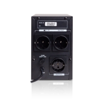 купить UPS SVC V1500-L-LCD, 1500VA, 900W, 2x12V/9Ah, AVR 165 - 275, 3xSchuko CEE7 в Алматы фото 3