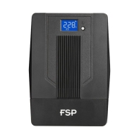 купить ИБП FSP iFP 1000 600W/батареи 12V 7Ahx2/2xUSB/RJ45/4 розетки Euro/ЖК дисплей в Алматы фото 2