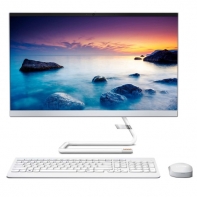 купить IdeaCentre A340-24ICK  23.8** FHD(1920x1080)/Intel Core i3-9100T 3.10GHz Quad/4GB/1TB/GMA HD630/DVD&plusmn;RW/WiFi/BT4.0/CR/KB+MOUSE(USB)/W10H/1Y/WHITE в Алматы фото 1