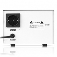 купить Стабилизатор (AVR), SVC, VP-1000, Мощность 1000ВА/600Вт, Индикация Режимов Работы, Диапазон: 140-280VAC, 3 вых., 5 м, Бежевый в Алматы фото 3